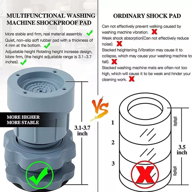 Washing Machine Vibration Pads, Floor Trays, Refrigerator Stand