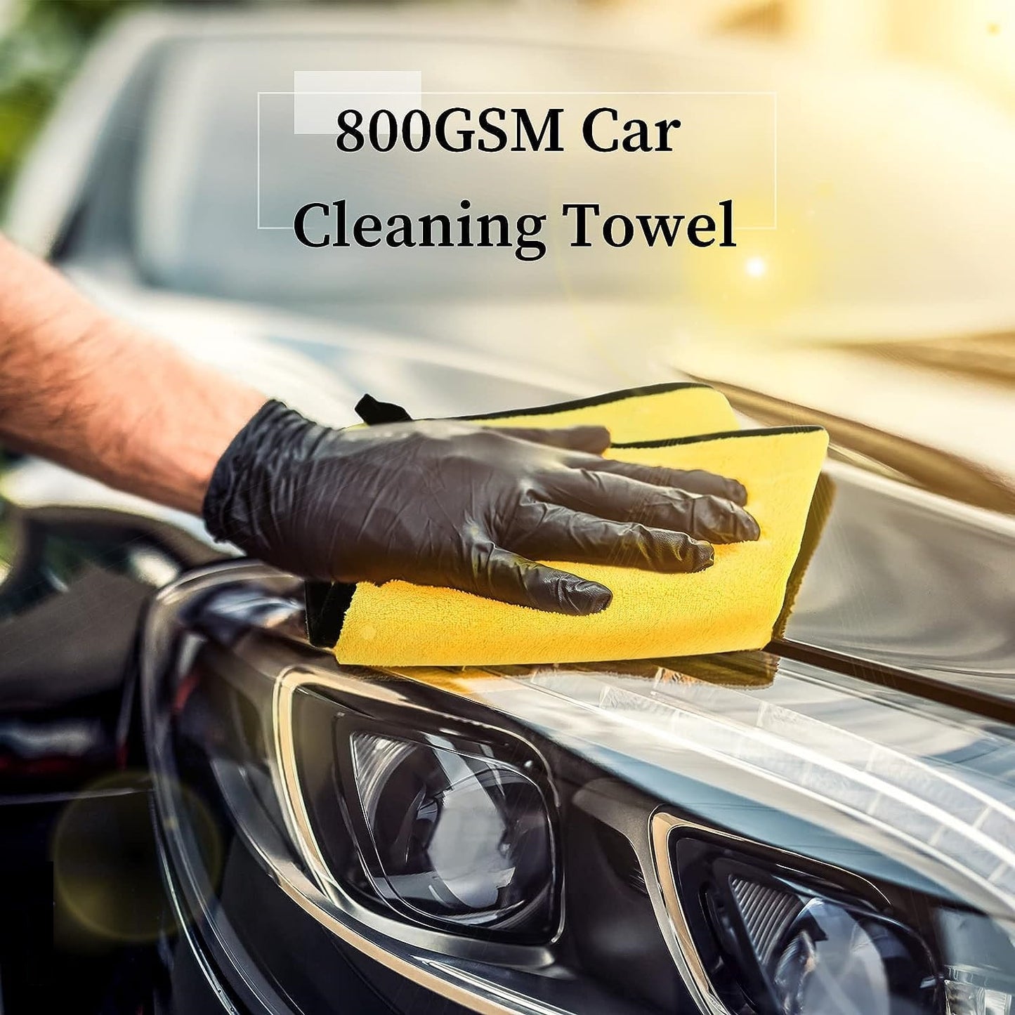 5 PCS Microfiber Car Duster Kit|Interior & Exterior Car Cleaning Detailing Tool