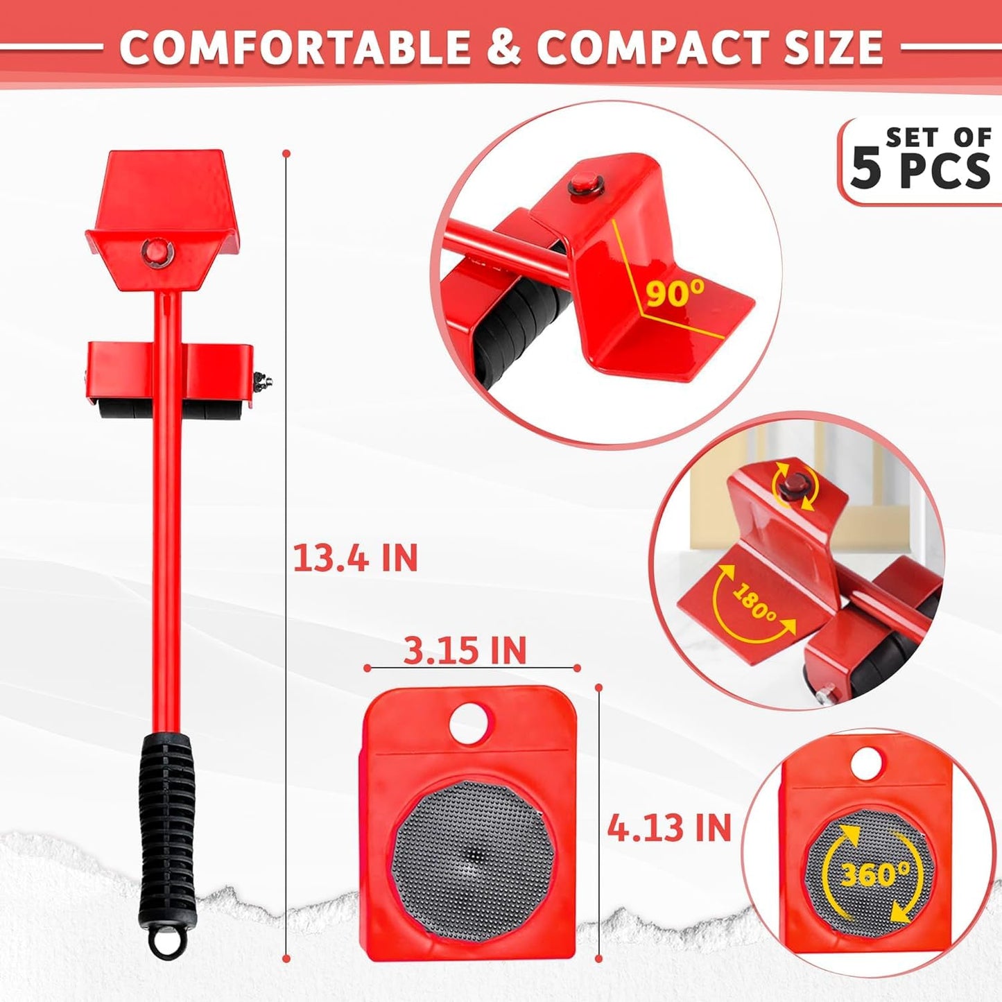 Heavy Duty Furniture Lifter Mover Tool Set